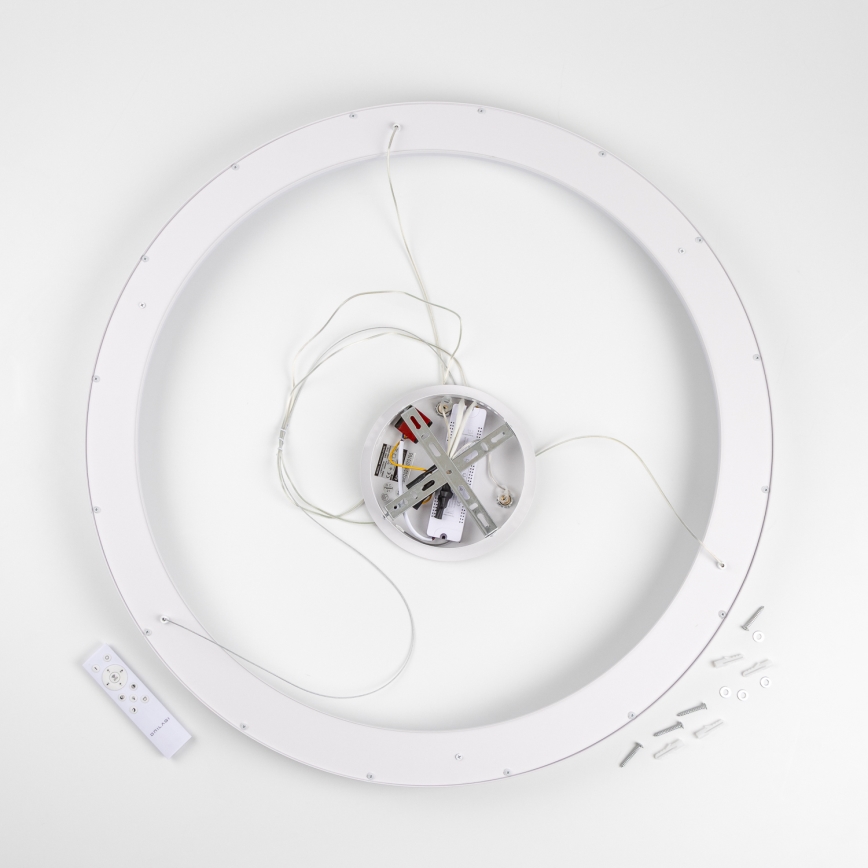 Brilagi - LED stmievateľný luster na lane FALCON II LED/108W/230V 3000-6500K priemer 80 cm biely + diaľkové ovládanie