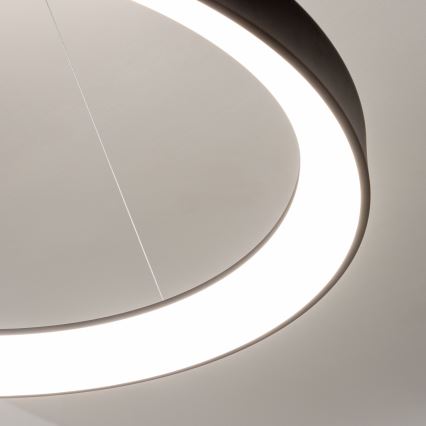 Brilagi - LED stmievateľný závesný luster na lanku FALCON II LED/108W/230V 3000-6500K pr. 80 cm čierna + diaľkové ovládanie