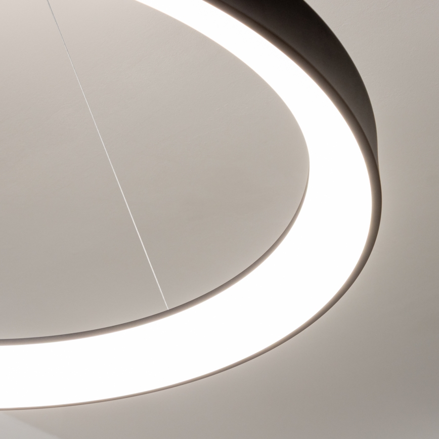 Brilagi - LED stmievateľný závesný luster na lanku FALCON II LED/108W/230V 3000-6500K pr. 80 cm čierna + diaľkové ovládanie