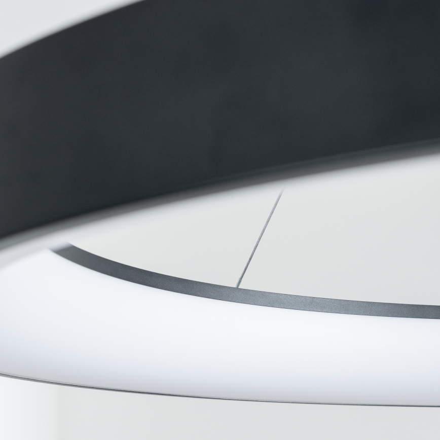 Brilagi - LED stmievateľný závesný luster na lanku FALCON II LED/108W/230V 3000-6500K pr. 80 cm čierna + diaľkové ovládanie