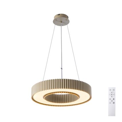 Brilagi - stmievateľný LED luster na lane LUMIX LED/48W/230V 3000-6000K, béžový, priemer 50 cm + diaľkové ovládanie