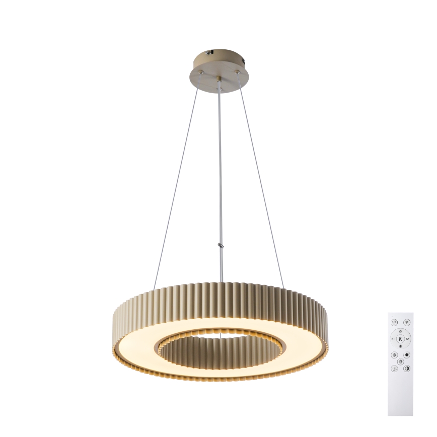 Brilagi - stmievateľný LED luster na lane LUMIX LED/48W/230V 3000-6000K, béžový, priemer 50 cm + diaľkové ovládanie
