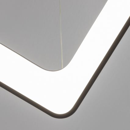 Brilagi - LED Stmievateľný luster na lanku FALCON II LED/125W/230V 3000-6500K 60x60 cm čierna + diaľkové ovládanie