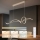 Brilagi - LED stmievateľný luster na lane SIGNATURE LED/55W/230V 3000-6000K 120x23 cm béžový + diaľkové ovládanie