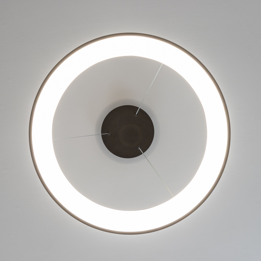 Brilagi - LED stmievateľný luster na lankách FALCON II LED/99W/230V 3000-6500K pr. 60 cm čierna + diaľkové ovládanie