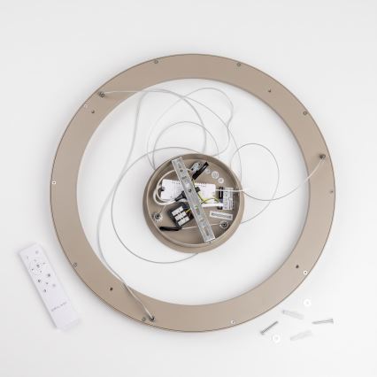 BRILAGI - LED Stmievateľný luster na lanku FALCON SLIM LED/42W/230V 3000-6500K pr. 50 cm béžová + diaľkové ovládanie