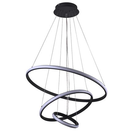 Brilagi - LED stmievateľný luster na lane CIRCLE LED/90W/230V 3000-6500K pr. 60 cm + diaľkové ovládanie