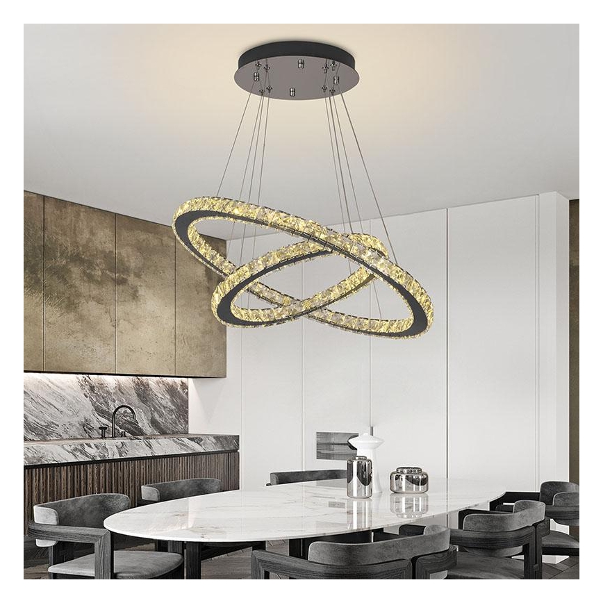 Brilagi - LED Stmievaný luster na lane COSMOWAVE LED/115W/230V 3000-6500K + diaľkové ovládanie