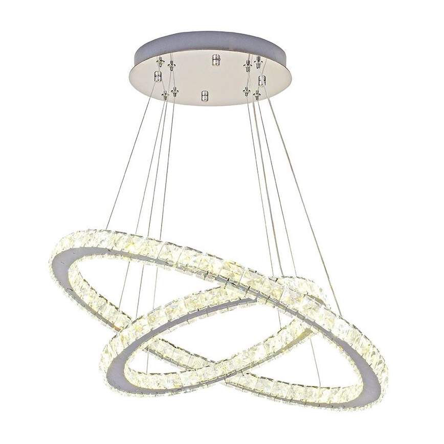 Brilagi - LED Stmievaný luster na lane COSMOWAVE LED/115W/230V 3000-6500K + diaľkové ovládanie