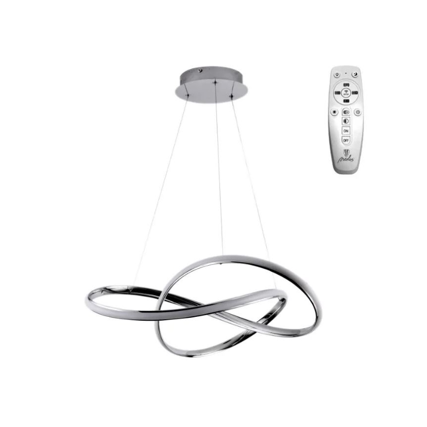 Brilagi - LED Stmievateľný luster na lanku COSMOWAVE LED/70W/230V 3000-6500K biela + diaľkové ovládanie