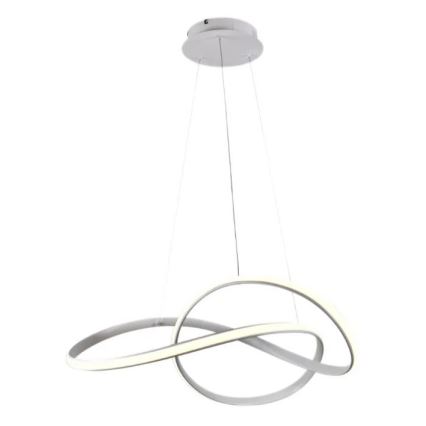 Brilagi - LED Stmievateľný luster na lanku COSMOWAVE LED/70W/230V 3000-6500K biela + diaľkové ovládanie