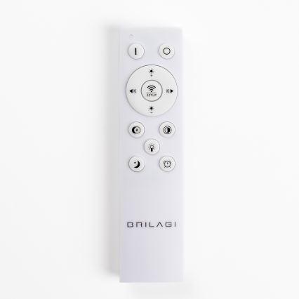 BRILAGI - LED stmievateľný luster na lankách FALCON II LED/99W/230V 3000-6500K pr. 60 cm biela + diaľkové ovládanie
