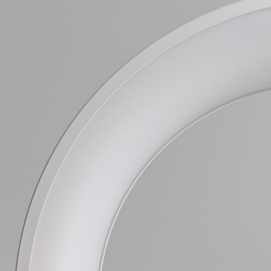 Brilagi - LED stmievateľný luster na lanku FALCON LED/80W/230V 3000-6500K pr. 60 cm biela + diaľkové ovládanie