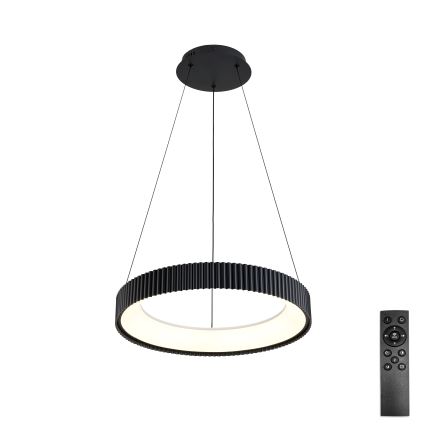 Brilagi - LED stmievateľný luster na lane FALCON MODERN LED/30W/230V 3000-6500K pr. 40 cm čierna + diaľkové ovládanie