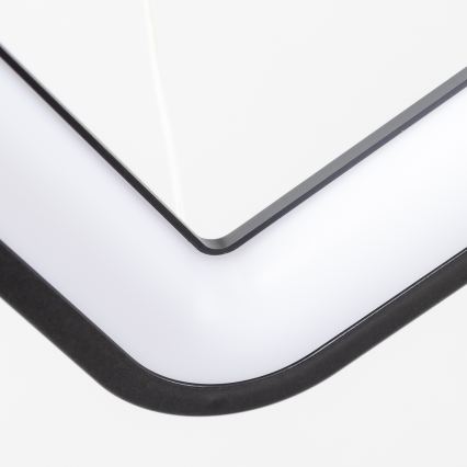 Brilagi - LED stmievateľný závesný luster FALCON SLIM LED/50W/230V 3000-6500K 50x50 cm čierny + diaľkové ovládanie