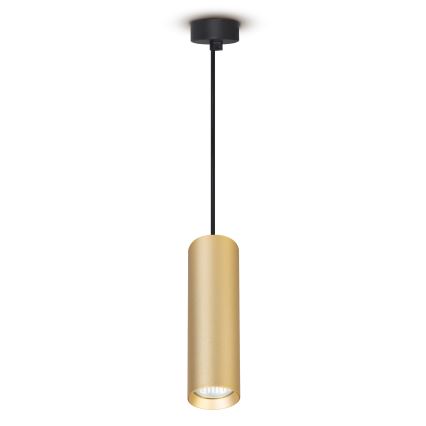 Brilagi - LED RGBW Stmievateľný luster na lanku SELE 1xGU10/6,5W/230V 2700-6500K čierna/zlatá