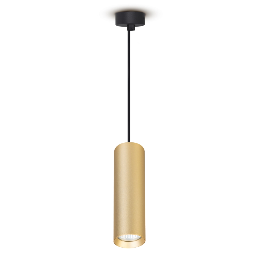 Brilagi - LED RGBW Stmievateľný luster na lanku SELE 1xGU10/6,5W/230V 2700-6500K čierna/zlatá