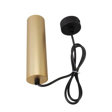 Brilagi - LED RGBW Stmievateľný luster na lanku SELE 1xGU10/6,5W/230V 2700-6500K čierna/zlatá