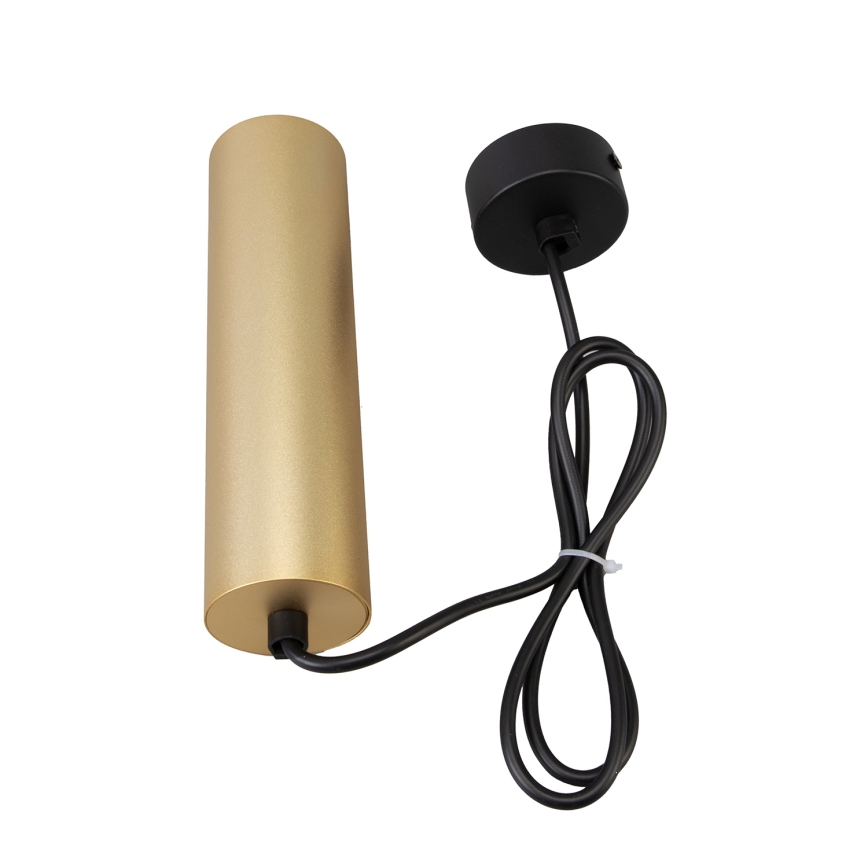 Brilagi - LED RGBW Stmievateľný luster na lanku SELE 1xGU10/6,5W/230V 2700-6500K čierna/zlatá