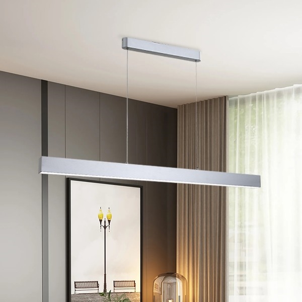 Brilagi - LED Stmievateľný luster na lanku SLEEKLINE SMART LED/40W/230V 3000-6000K Wi-Fi Tuya strieborná + diaľkové ovládanie