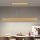 Brilagi - LED stmievateľný luster na lanku SLIMLINE LED/40W/230V 3000-6000K dubový dekor + diaľkové ovládanie
