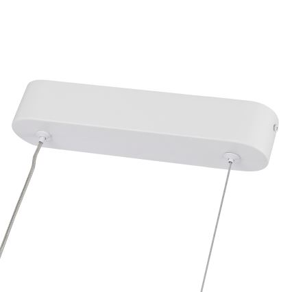 Brilagi - LED stmievateľný závesný luster na lane TWISTER LED/60W/230V 3000-6000K biela + diaľkové ovládanie