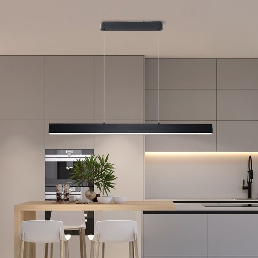 Brilagi - LED Stmievateľný luster na lanku SLEEKLINE SMART LED/40W/230V 3000-6000K Wi-Fi Tuya čierna + diaľkové ovládanie