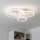 Brilagi - LED Stmievateľný prisadený luster ORBITS LED/40W/230V 3000-6500K biela + diaľkové ovládanie