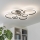 Brilagi - LED Stmievateľný prisadený luster ORBITS LED/85W/230V 3000-6500K čierna + diaľkové ovládanie