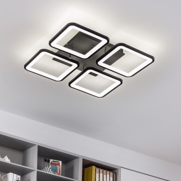 Brilagi - LED Stmievateľný prisadený luster SQUARED LED/85W/230V 3000-6500K + diaľkové ovládanie