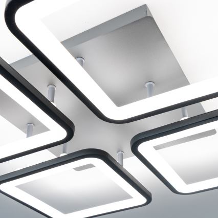Brilagi - LED Stmievateľný prisadený luster SQUARED LED/85W/230V 3000-6500K + diaľkové ovládanie