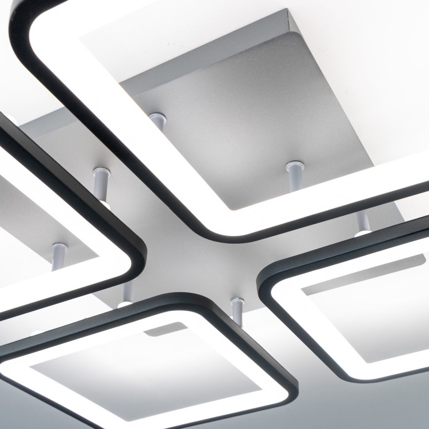 Brilagi - LED Stmievateľný prisadený luster SQUARED LED/85W/230V 3000-6500K + diaľkové ovládanie