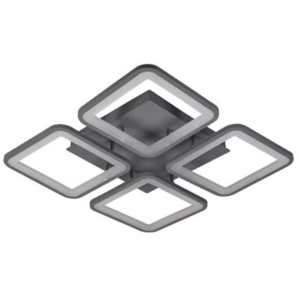 Brilagi - LED Stmievateľný prisadený luster SQUARED LED/85W/230V 3000-6500K + diaľkové ovládanie