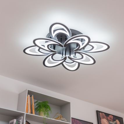 Brilagi - LED Stmievateľný prisadený luster TWIST LED/125W/230V 3000-6500K + diaľkové ovládanie