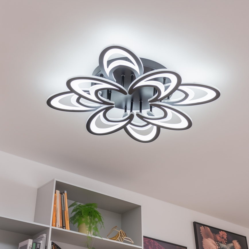 Brilagi - LED Stmievateľný prisadený luster TWIST LED/125W/230V 3000-6500K + diaľkové ovládanie