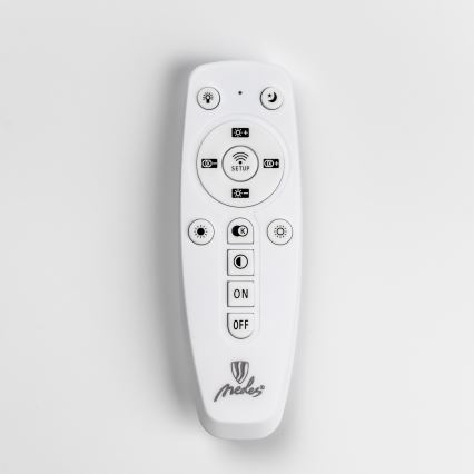 Brilagi - LED Stmievateľný prisadený luster TWIST LED/125W/230V 3000-6500K + diaľkové ovládanie