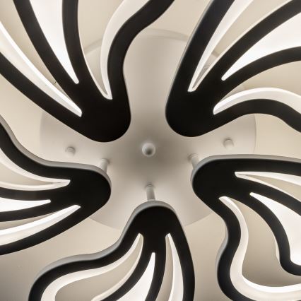 Brilagi - LED Stmievateľný prisadený luster TWIST LED/125W/230V 3000-6500K + diaľkové ovládanie