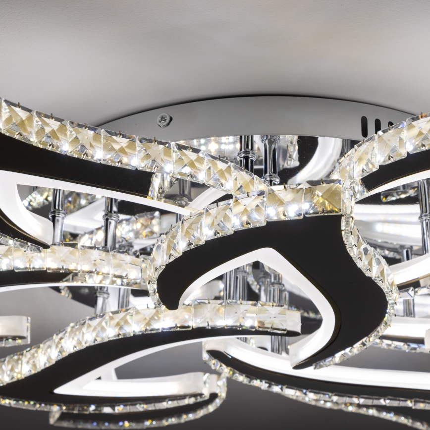 Brilagi - LED Stmievateľný prisadený luster TWIST LED/180W/230V 3000-6500K + diaľkové ovládanie