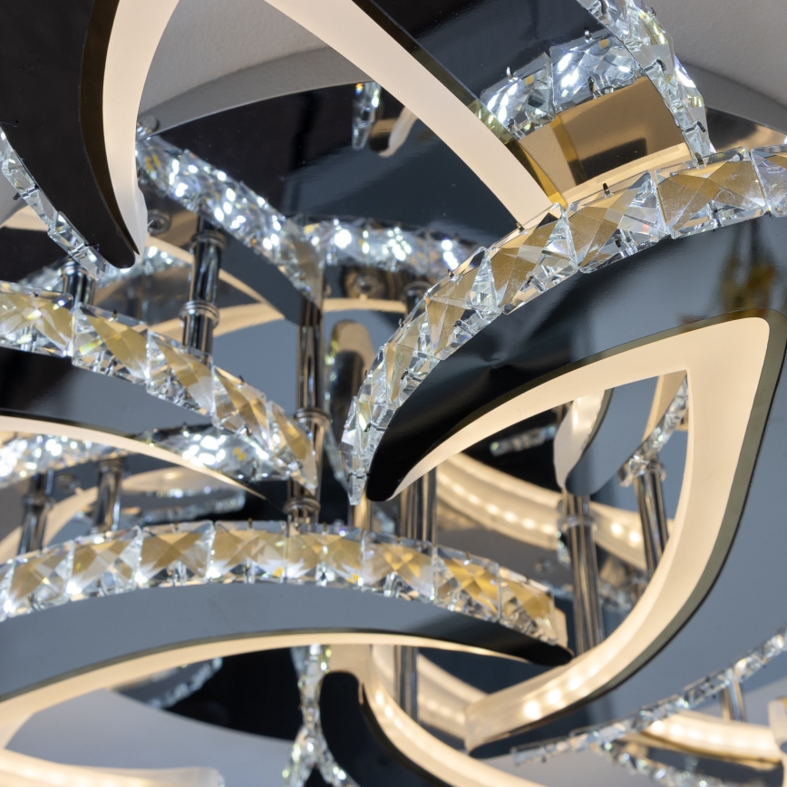 Brilagi - LED Stmievateľný prisadený luster TWIST LED/180W/230V 3000-6500K + diaľkové ovládanie