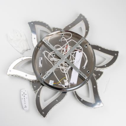 Brilagi - LED Stmievateľný prisadený luster TWIST LED/180W/230V 3000-6500K + diaľkové ovládanie