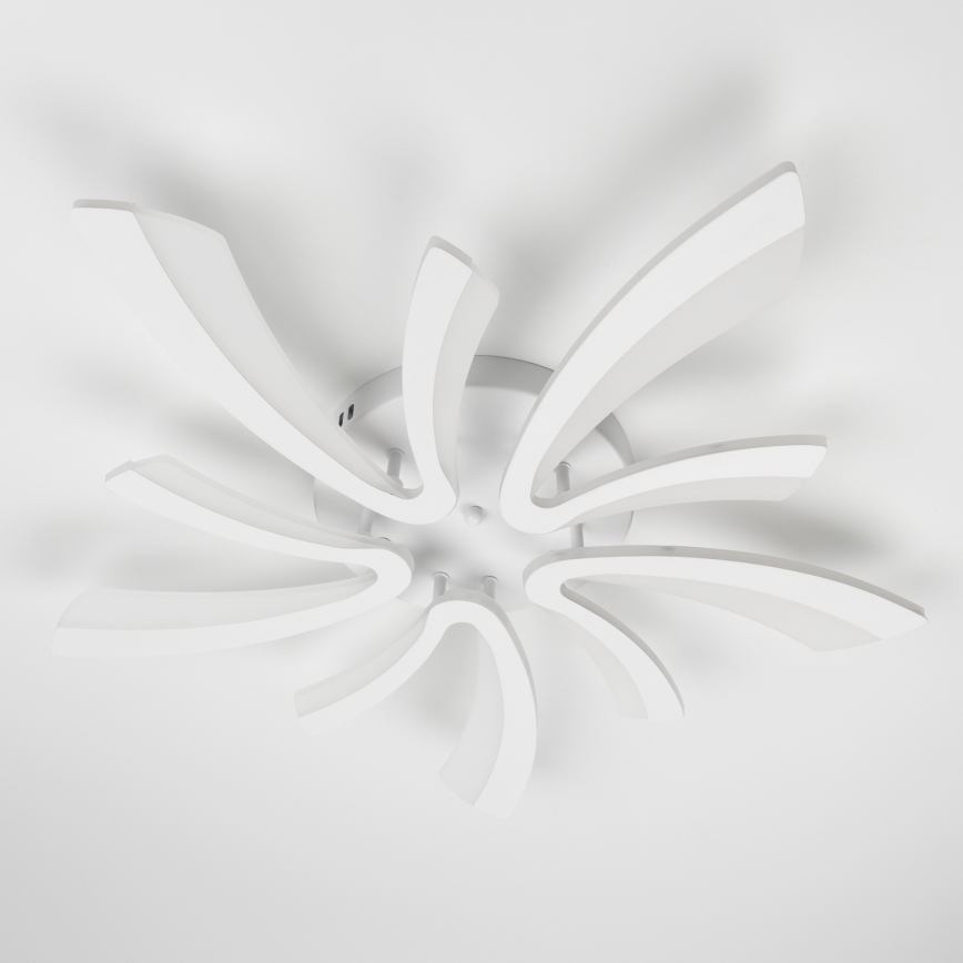 Brilagi - LED Stmievateľný prisadený luster TWIST LED/55W/230V 3000-6500K biela + diaľkové ovládanie