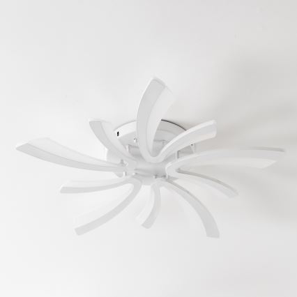 Brilagi - LED Stmievateľný prisadený luster TWIST LED/55W/230V 3000-6500K biela + diaľkové ovládanie