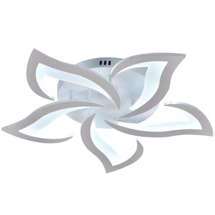 Brilagi - LED Stmievateľný prisadený luster TWIST LED/55W/230V 3000-6500K biela + diaľkové ovládanie