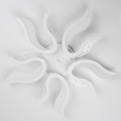 Brilagi - LED Stmievateľný prisadený luster TWIST LED/65W/230V 3000-6500K biela + diaľkové ovládanie