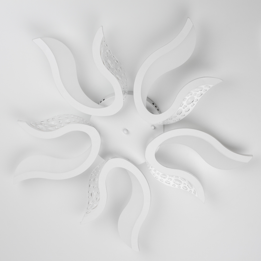 Brilagi - LED Stmievateľný prisadený luster TWIST LED/65W/230V 3000-6500K biela + diaľkové ovládanie