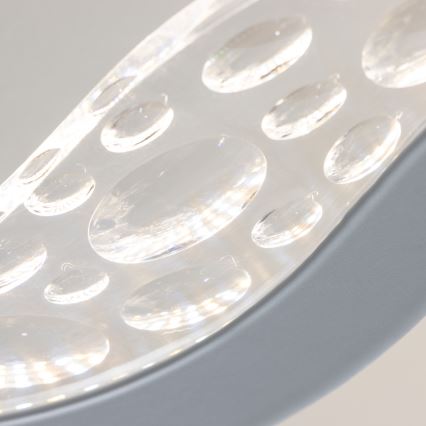 Brilagi - LED Stmievateľný prisadený luster TWIST LED/65W/230V 3000-6500K biela + diaľkové ovládanie