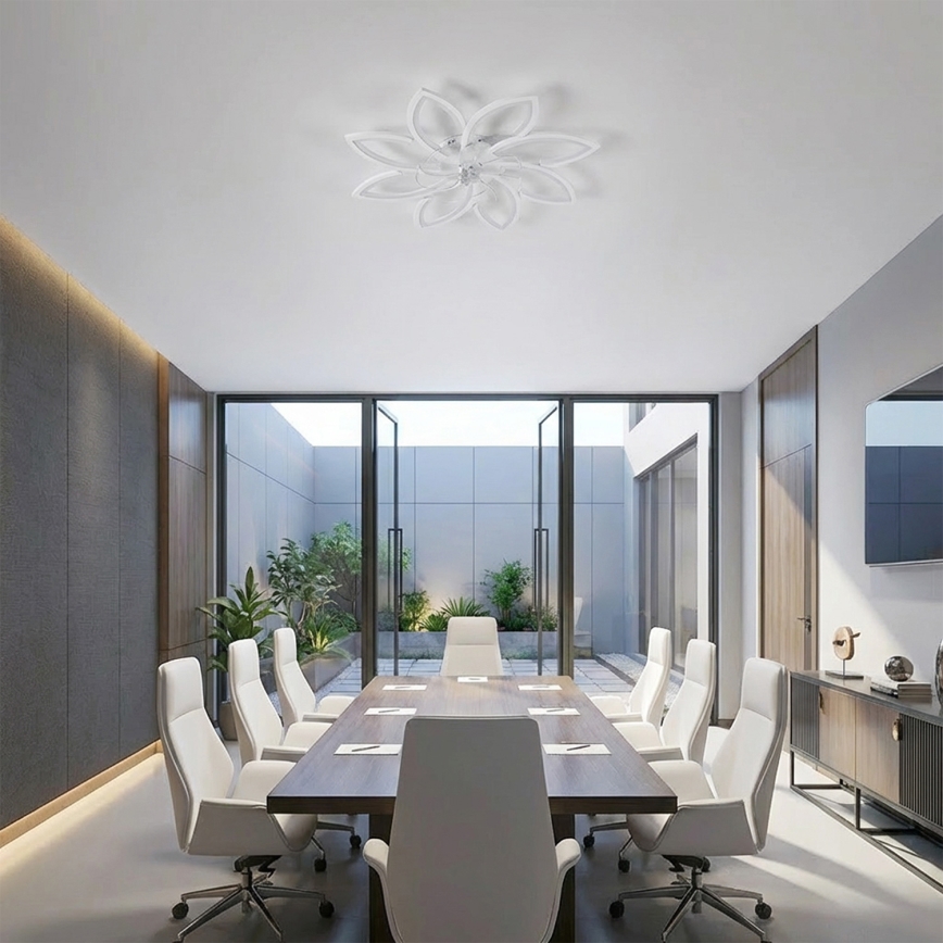 Brilagi - LED stmievateľný stropný ventilátor LED/43W/230V 3000-6500K priemer 90 cm biela + diaľkové ovládanie