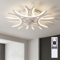 Brilagi - LED stmievateľný stropný ventilátor LED/70W/230V 3000-6500K priemer 76 cm biela + diaľkové ovládanie