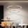 Brilagi - LED stmievateľný závesný luster PORTOFINO LED/98W/230V 3000-6000K pr. 80 cm béžový + diaľkové ovládanie