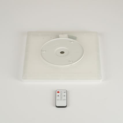 Brilagi - stmievateľné LED stropné svietidlo ULTRA SLIM LED/18W/230V 2700-6500K 30x30 cm biela + diaľkové ovládanie